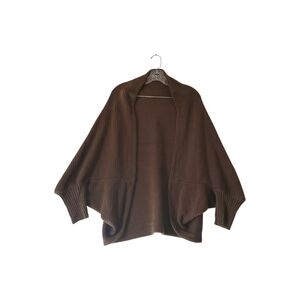 No Brand Cozy Soft Brown Women's Sweater Batwing Sleeves Size XL